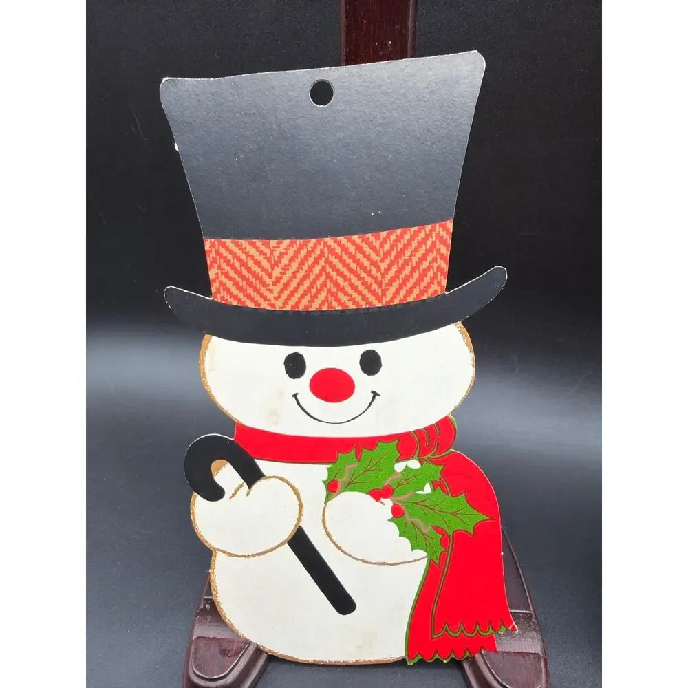 Teddy Huggles Halloween Bear Pumpkin Die Cut Decoration 16” Vintage double sided